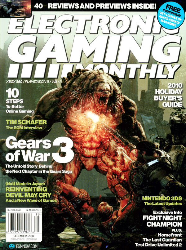 Electronic Gaming Monthly Issue 242 (December 2010) cover